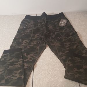 Bylt Basics Cuffed Joggers 2xl Green camo